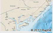 Shaded Relief 3D Map of KIUNGA