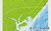 Physical Map of KIUNGA