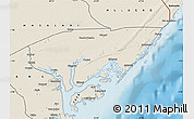 Shaded Relief Map of KIUNGA