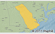 Savanna Style 3D Map of MPEKETONI