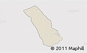 Shaded Relief 3D Map of MPEKETONI, cropped outside