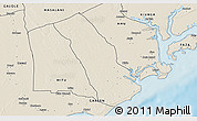 Shaded Relief 3D Map of MPEKETONI