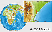 Physical Location Map of MPEKETONI