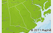 Physical Map of MPEKETONI