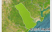 Physical Map of MPEKETONI, satellite outside