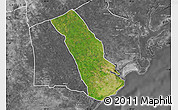 Satellite Map of MPEKETONI, desaturated