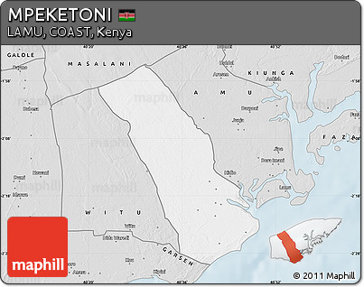 Silver Style Map of MPEKETONI