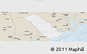 Classic Style Panoramic Map of MPEKETONI