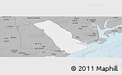 Gray Panoramic Map of MPEKETONI