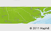 Physical Panoramic Map of MPEKETONI
