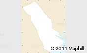 Classic Style Simple Map of MPEKETONI, single color outside