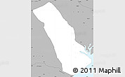 Gray Simple Map of MPEKETONI
