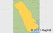 Savanna Style Simple Map of MPEKETONI