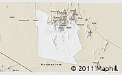 Classic Style 3D Map of MWATATE