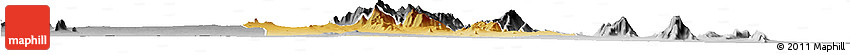 Physical Horizon Map of MWATATE, desaturated