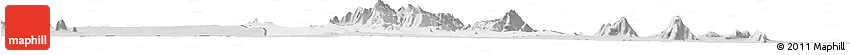 Silver Style Horizon Map of MWATATE