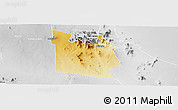 Physical Panoramic Map of MWATATE, lighten, desaturated