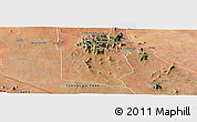 Satellite Panoramic Map of MWATATE