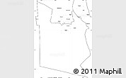 Blank Simple Map of MWATATE