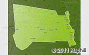 Physical Map of GALOLE, darken