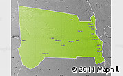 Physical Map of GALOLE, desaturated