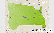 Physical Map of GALOLE, shaded relief outside