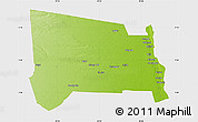 Physical Map of GALOLE, single color outside