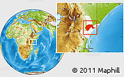 Physical Location Map of GARSEN, highlighted grandparent region