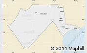 Classic Style Map of GARSEN, single color outside