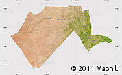 Satellite Map of GARSEN, cropped outside
