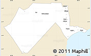 Classic Style Simple Map of GARSEN, single color outside