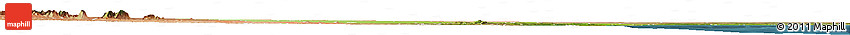 Physical Horizon Map of TANA RIVER, satellite outside