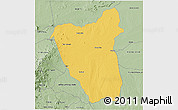 Savanna Style 3D Map of GARBA TULLA