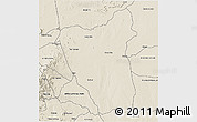 Shaded Relief 3D Map of GARBA TULLA