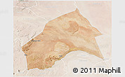 Satellite 3D Map of MERTI, lighten
