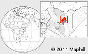 Blank Location Map of MERTI, highlighted parent region, highlighted grandparent region