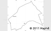 Blank Simple Map of MERTI, cropped outside