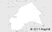 Silver Style Simple Map of MERTI