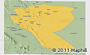 Savanna Style Panoramic Map of MUTOMO