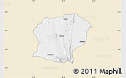 Classic Style Map of MWINGI, single color outside