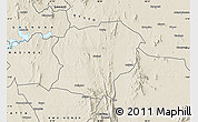 Shaded Relief Map of MWINGI