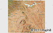 Satellite 3D Map of MACHAKOS