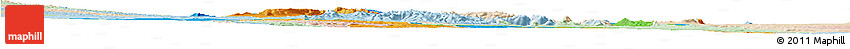 Political Horizon Map of MACHAKOS, lighten Political Horizon Map of MACHAKOS, lighten