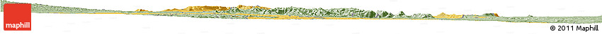 Savanna Style Horizon Map of MACHAKOS