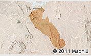 Satellite 3D Map of YATTA, lighten