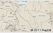 Shaded Relief 3D Map of YATTA