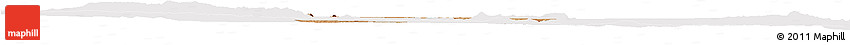 Satellite Horizon Map of YATTA, cropped outside