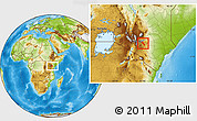 Physical Location Map of YATTA
