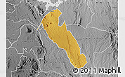 Physical Map of YATTA, desaturated