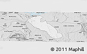 Silver Style Panoramic Map of YATTA